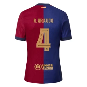 R.Araujo Barcelona Hjemmebanetrøje 2024/2025